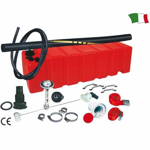 KIT CARBURANTE CON SERBATOIO POLIETILENE