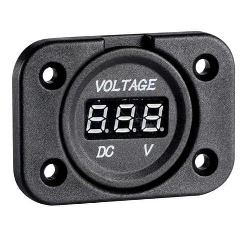 VOLTMETRO DIGITALE DA INCASSO 8/32 V