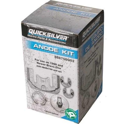 KIT ANODI QUICKSILVER BRAVO I