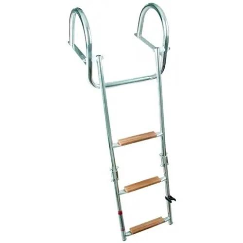 SCALETTA INOX RIBALTABILE PIEGHEVOLE FNI