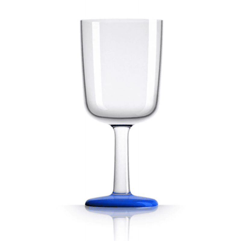 BICCHIERE DA VINO BLU KLEIN