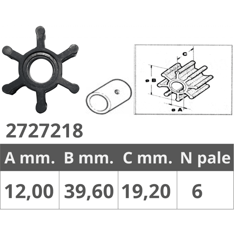 GIRANTE ORIGINALE JABSCO 22405-0001
