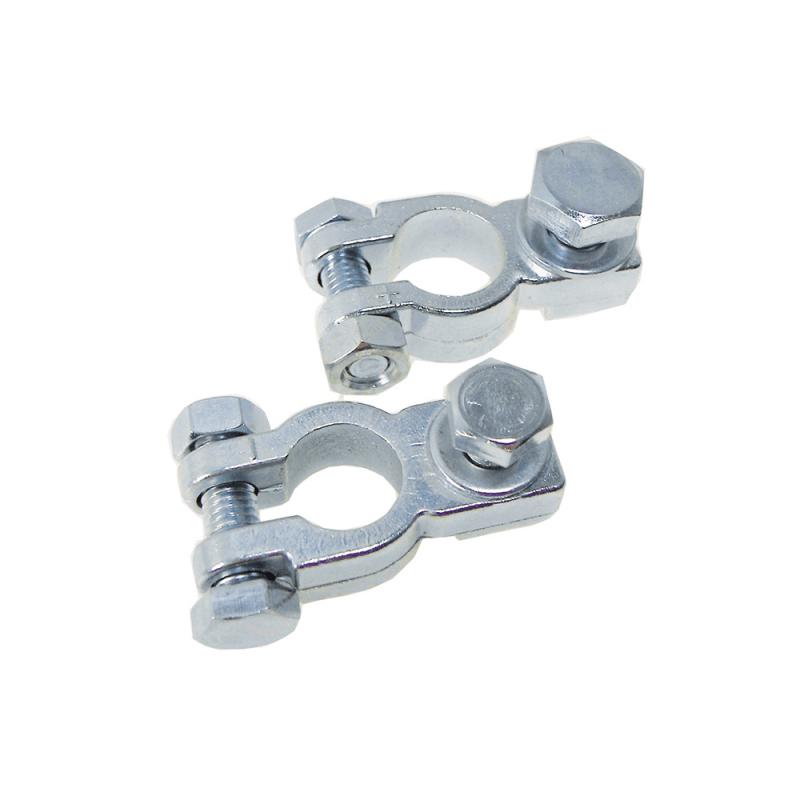 MORSETTO BATTERIA OTTONE ZINCATO