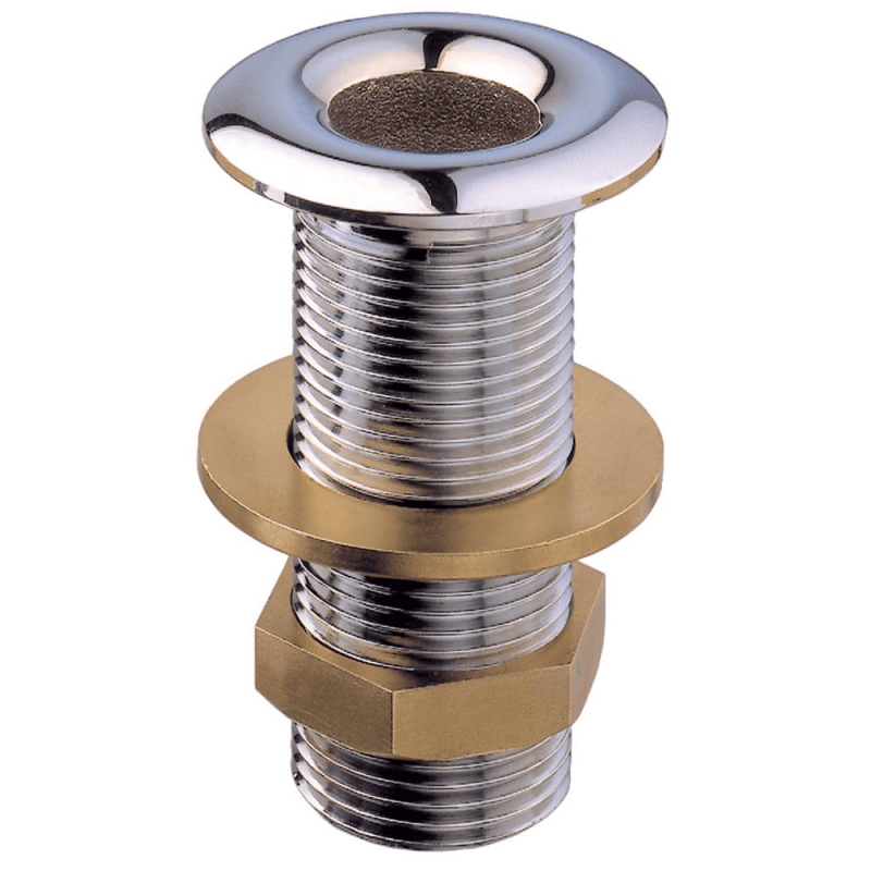 SCARICO A MARE IN OTTONE CROMATO