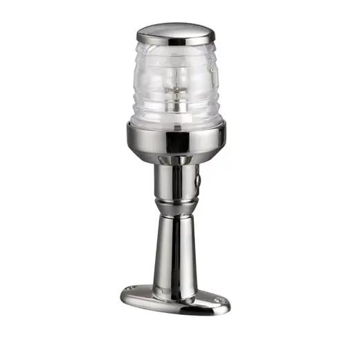 FANALE TESTA ALBERO INOX CON BASE