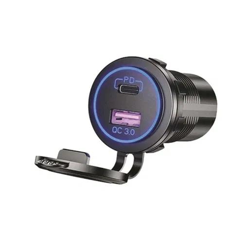 PRESA USB E PRESA TYPE C