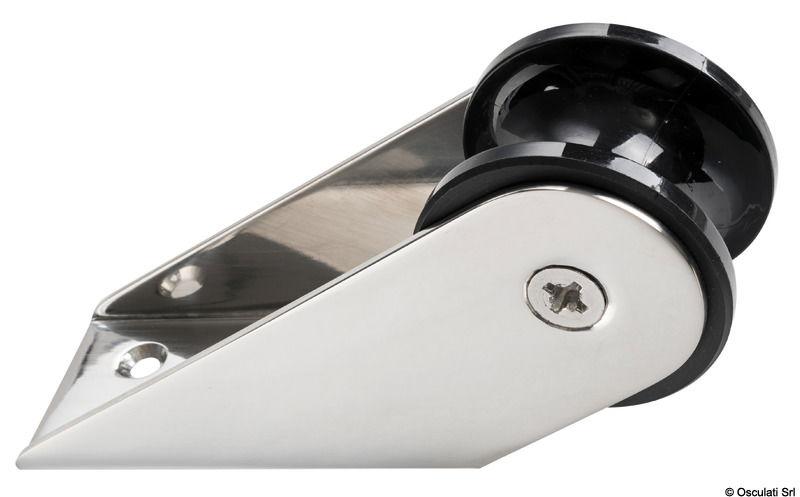 Musone di prua inox 155 x 51 mm