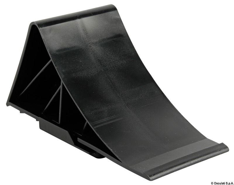 Supporto + cuneo plastica nera