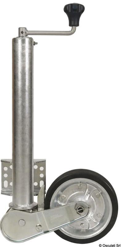 Ruotino pesante 60 mm piastra fiss. ribaltamento auto