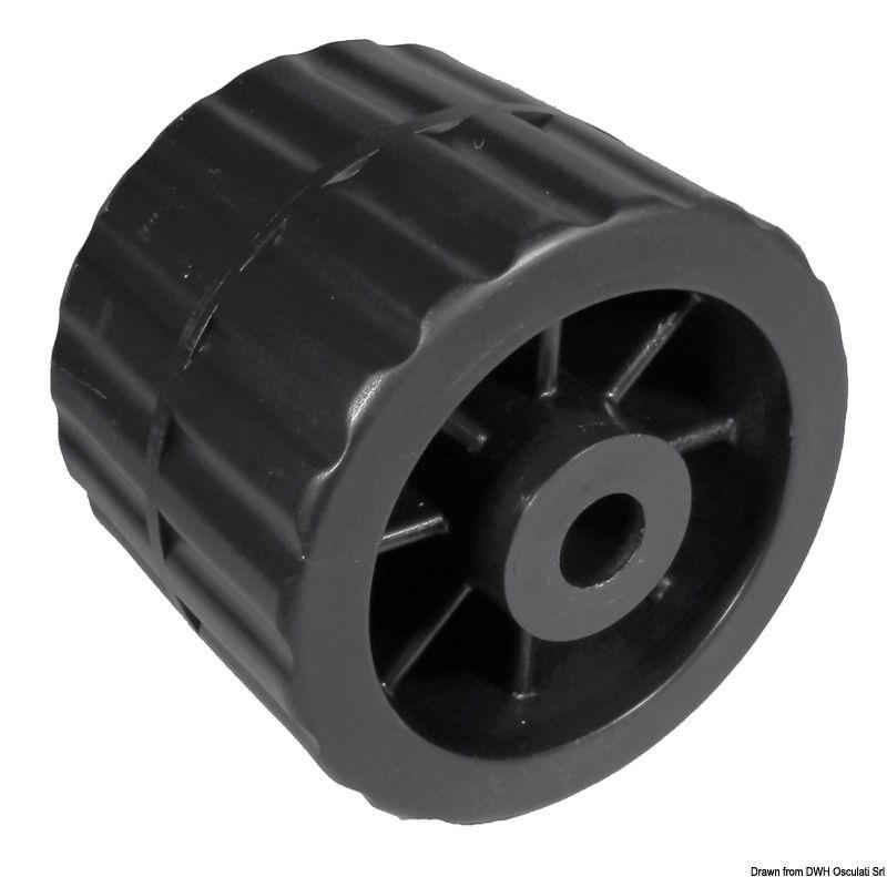 Rullo laterale nero Ø 15 mm