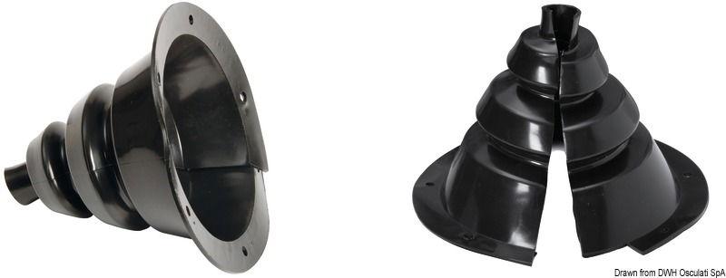 Soffietto passacavo apribile Ø esterno 135 mm