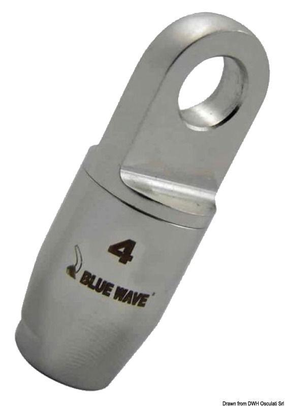 Terminale ad occhio per rig tessile per cima Ø5 mm