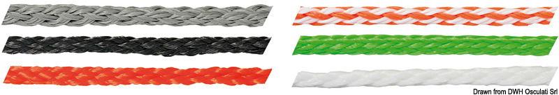 Treccia levilene 14 mm bianca