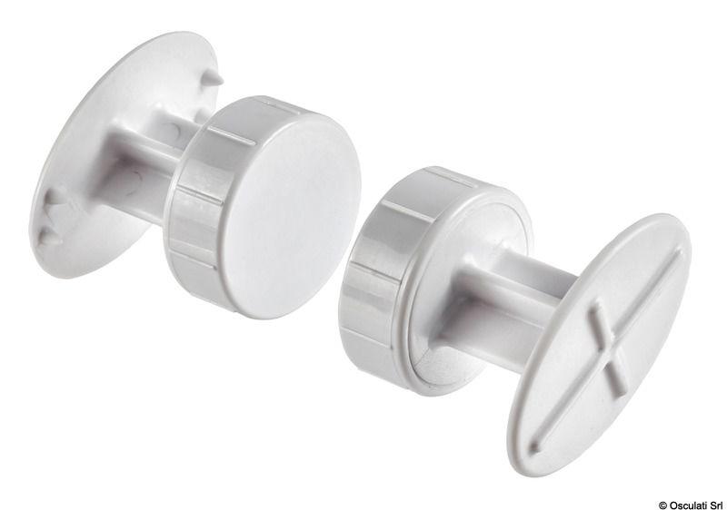 Coppia di ancoraggi magnetici FA (pos./neg.) 31 mm