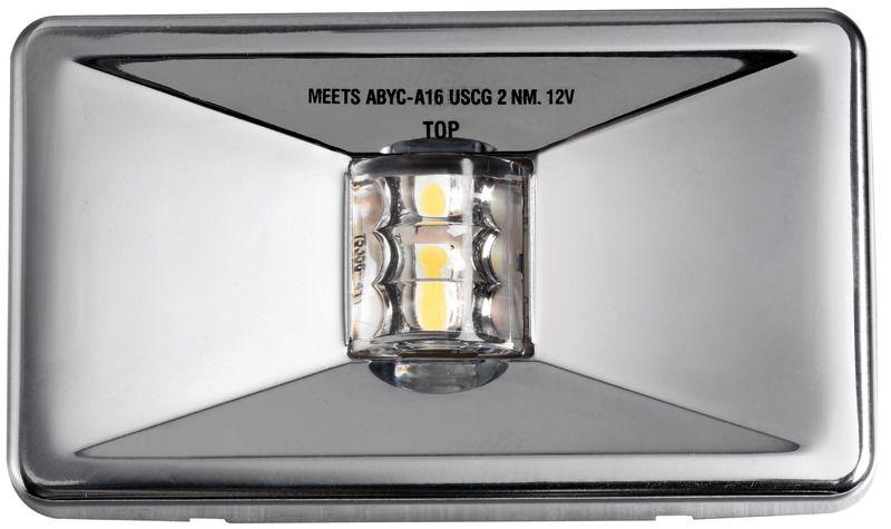 Fanale rettangolare Mouse Stern corpo inox