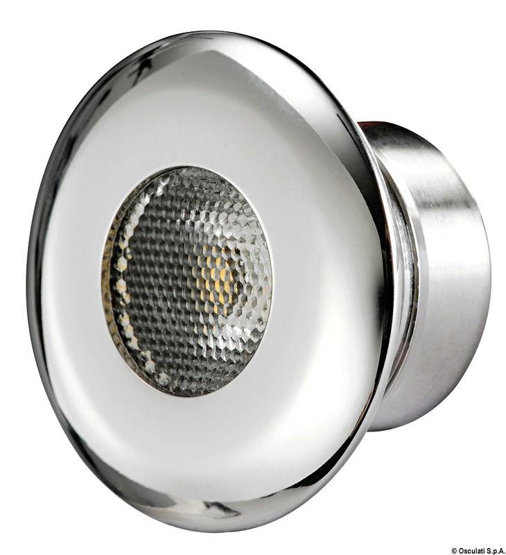 Micro plafoniera LED 1x3 W bianca