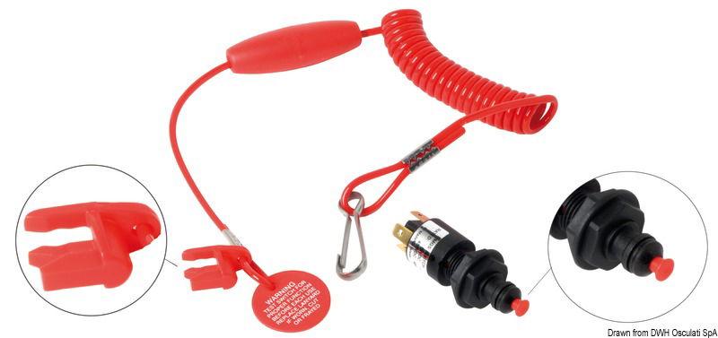 Stacco automatico completo di chiavetta e galleggiante