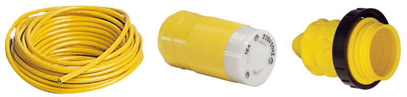 Cavo con spina 16 A 15 m