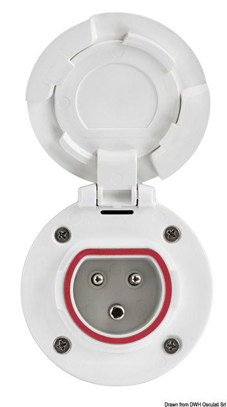 Presa elettrica 16 A 250 V