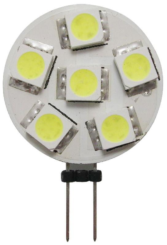 Lampadina 6 LED G4 Ø 24 mm attaco laterale