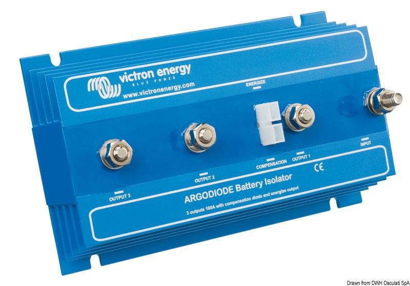 Ripartitore di carica Argodiode 3 x 100 A