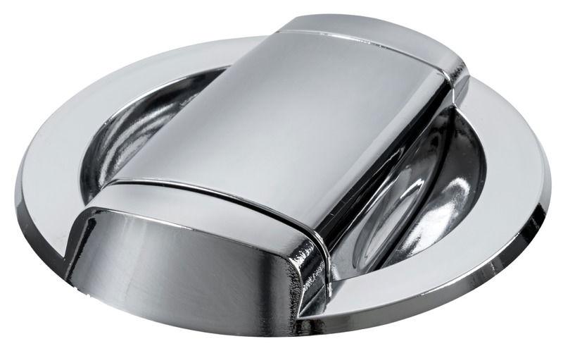 Doccia Saturn solo fredda base orizzontale cromata