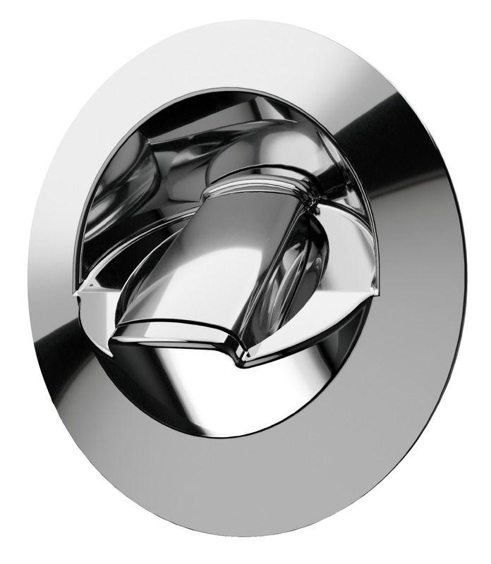 Doccia Saturn solo fredda base verticale Inox