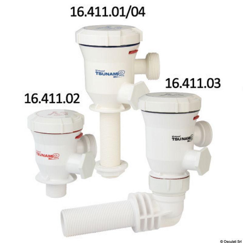 Pompa areazione Attwood MK2 12V 50 l/min in linea