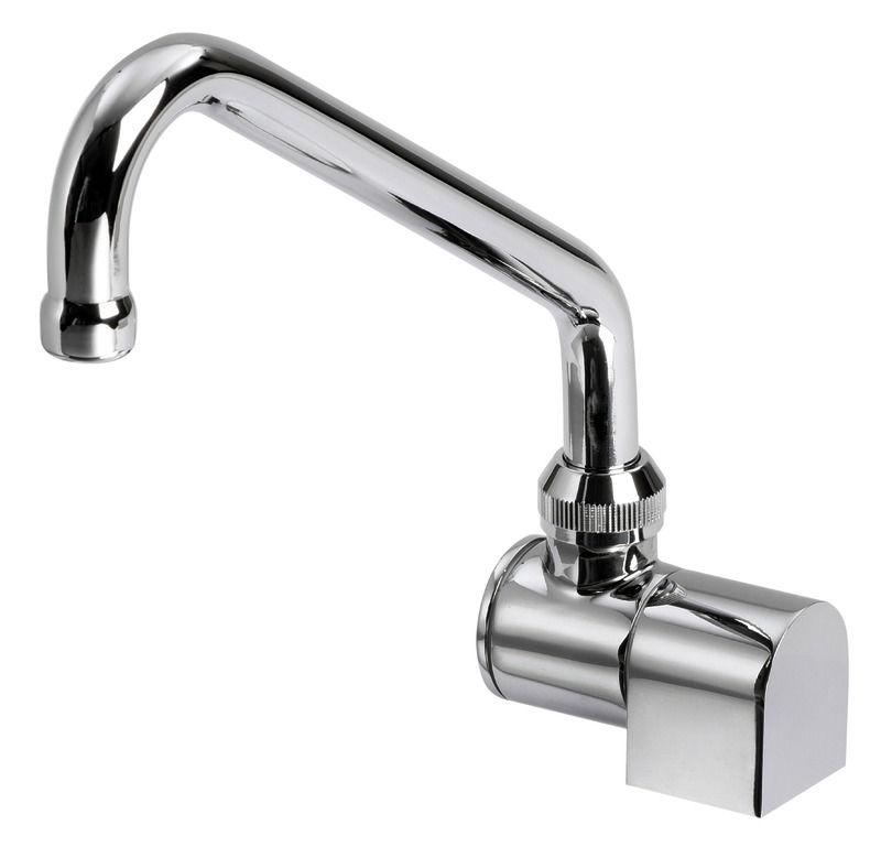 Beccuccio abbattibile in ottone cromato