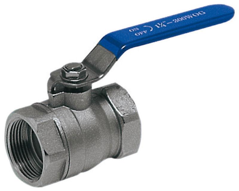 Saracinesca sfera ottone 2"