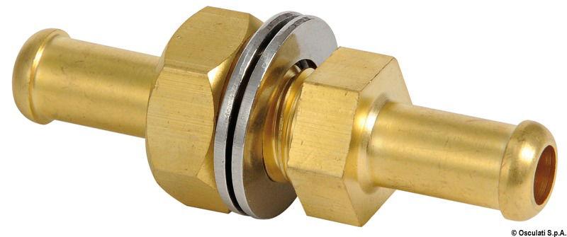 Raccordo carburante passa-paratia