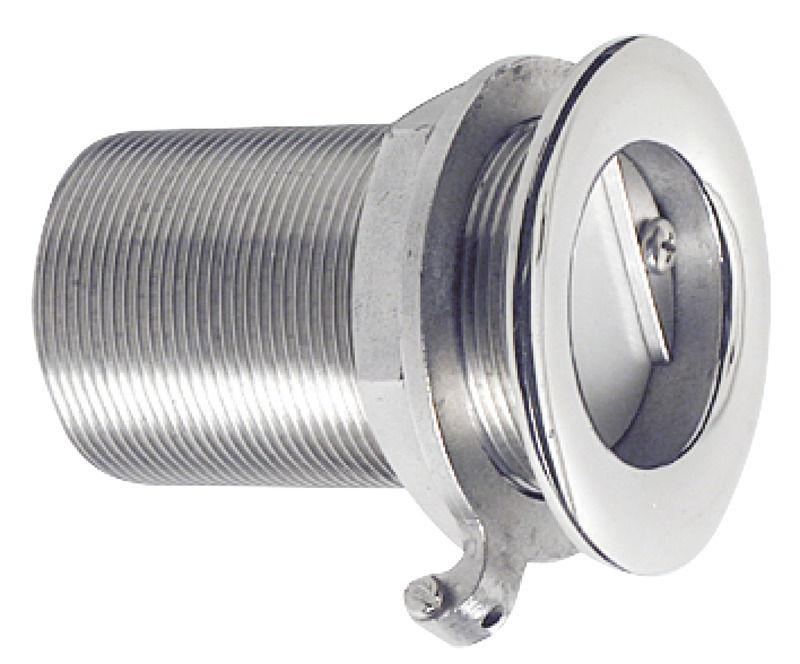 Scarico a mare inox 1" 1/2