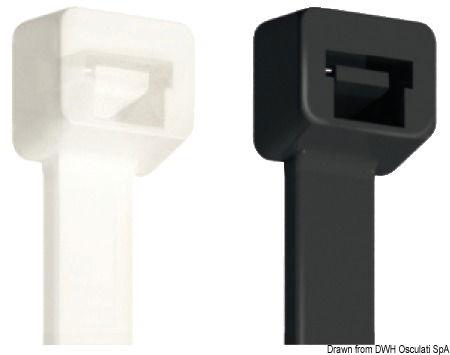 Fascetta nera 2,5x98