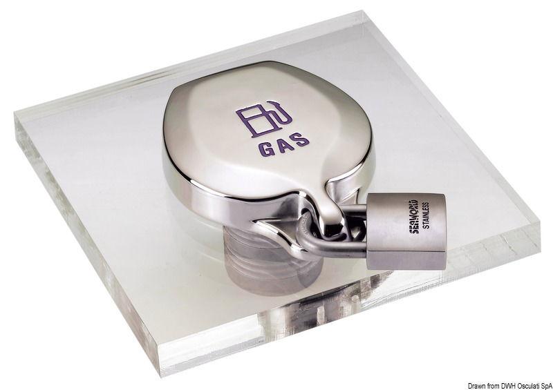 Antifurto per tappi con scritta "Diesel"