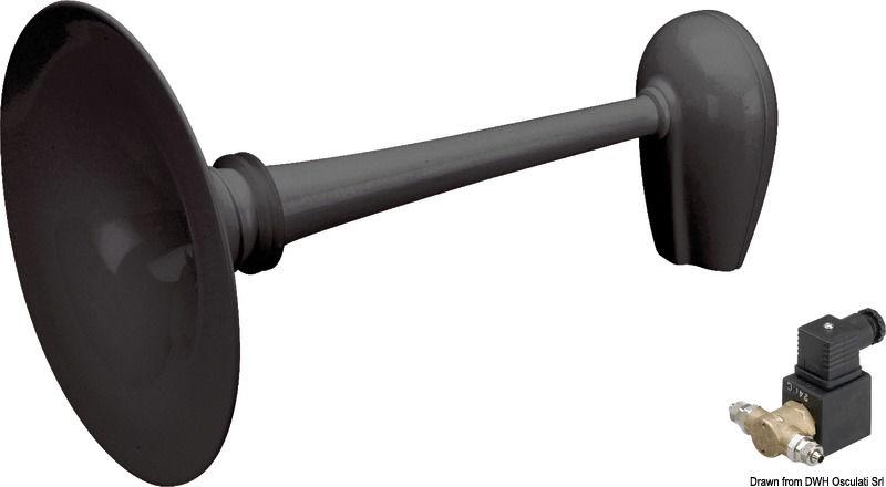 Tromba omologata RINA 24V 20/75m nera