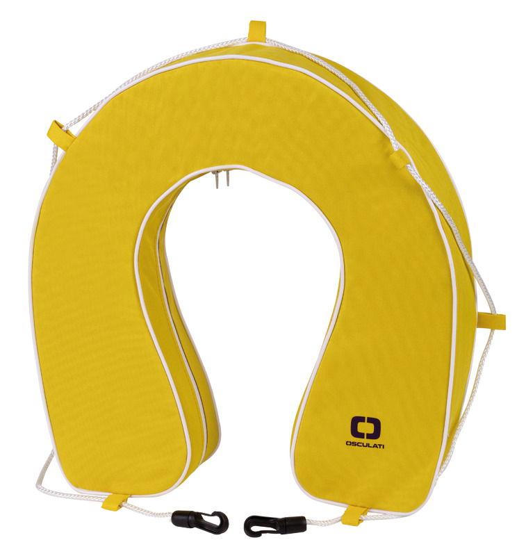 Ferro di cavallo PVC giallo