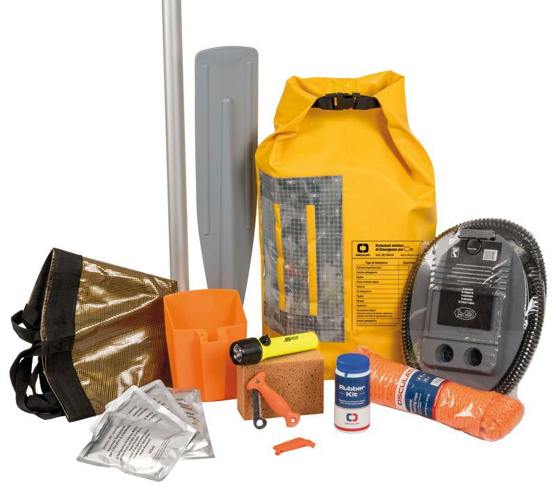 Kit sopravvivenza in accordo con D.M. 17/09/2024