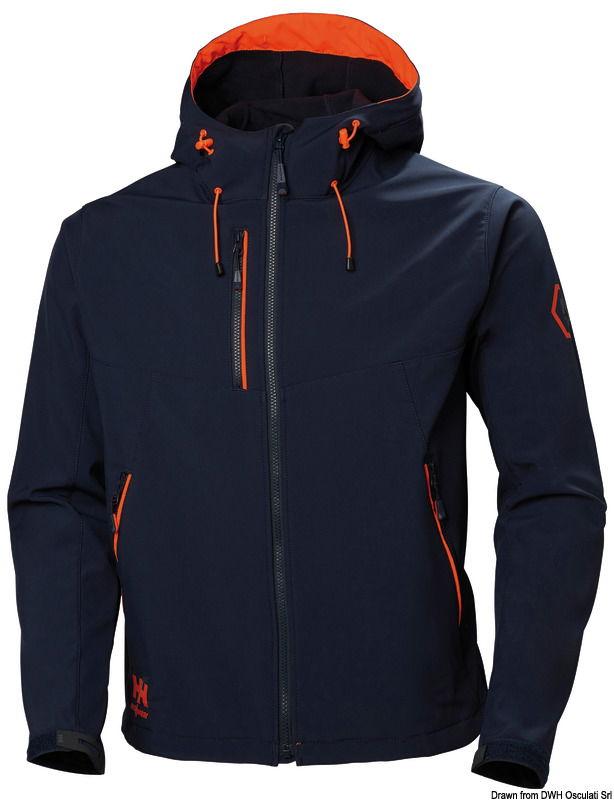 HH Chelsea Evo Hooded softshell navy 2XL