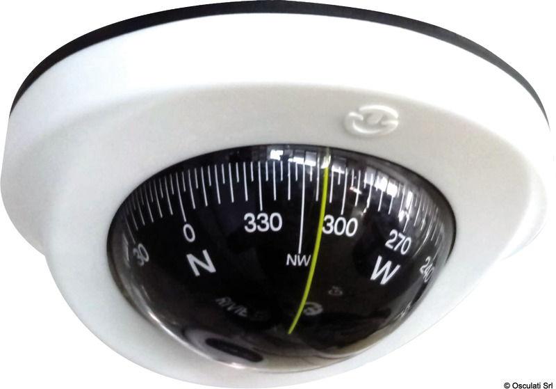 Bussola Riviera 4" Astra BAS1 bianca/nera