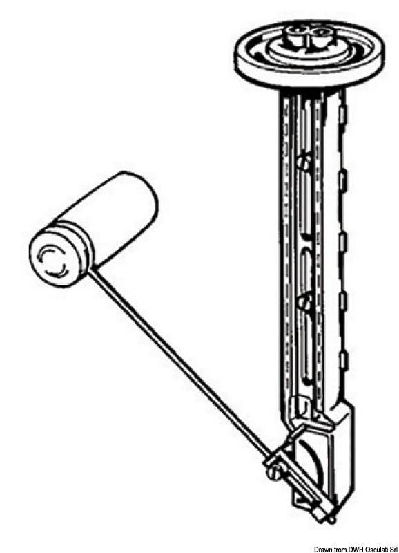 Galleggiante a leva per carburante 150-605 mm