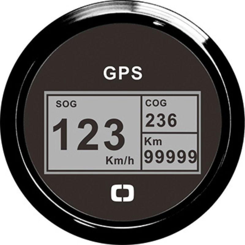 Log con bussola e totalizzatore GPS nero/nera