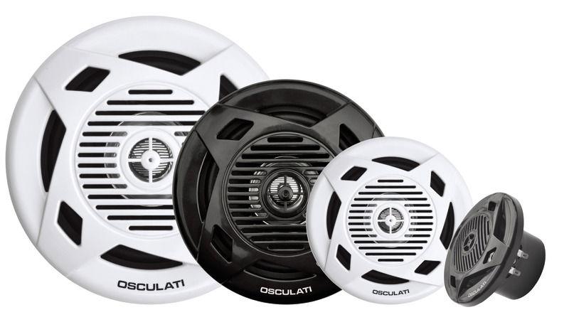 Coppia di casse a doppio cono 3'' 2x20 W nere