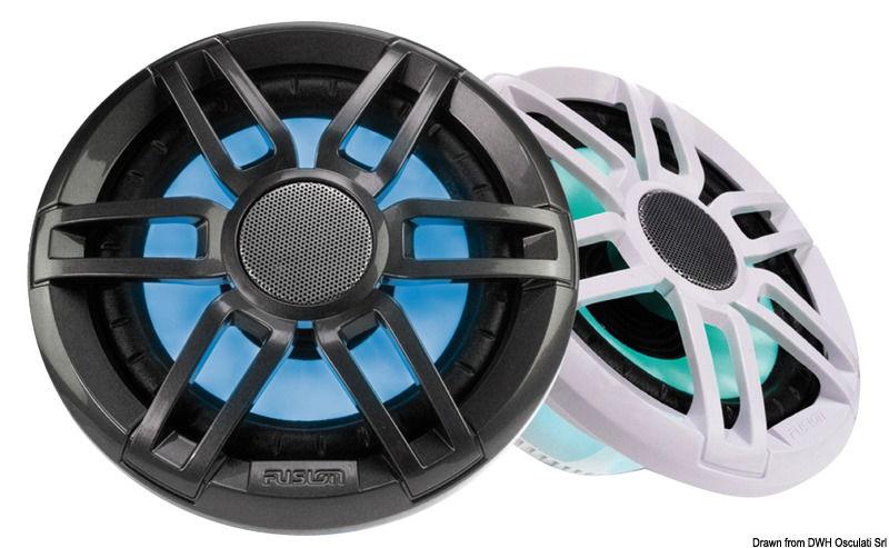 XS-FL77SPGW da 7.7’’con Luci RGB griglia Sport G/B (coppia)