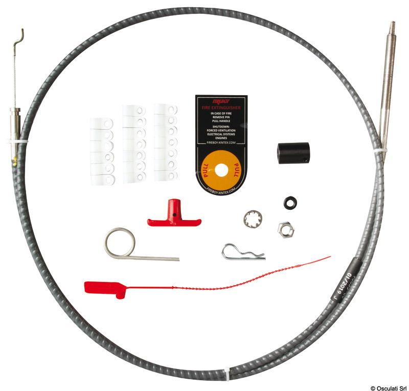 Kit cavi attivazione estintori 3 mt