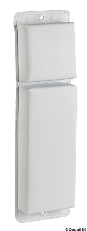 Parabordo PVC piatto 762 mm bianco