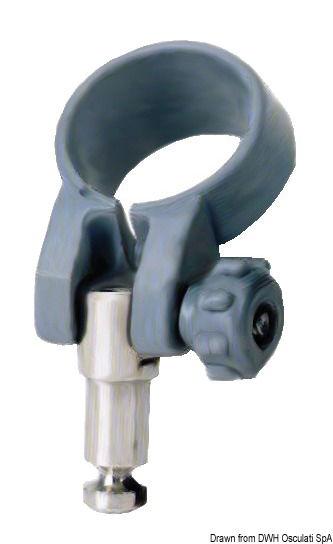 Scalmo plastica/ottone 12 x 23 mm