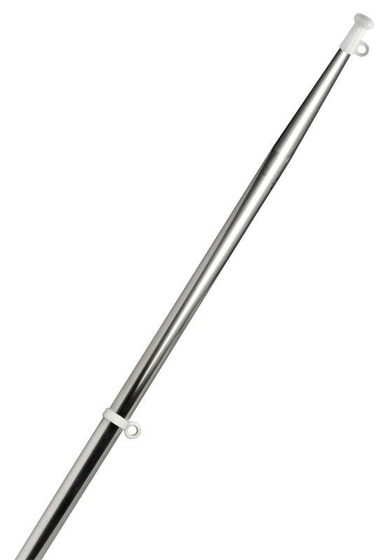 Asta inox senza base 40 cm