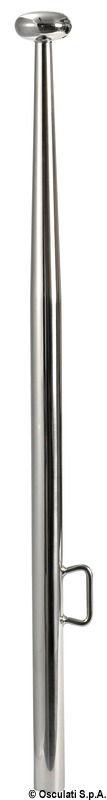 Asta portabandiera 1200 mm Ø25 mm