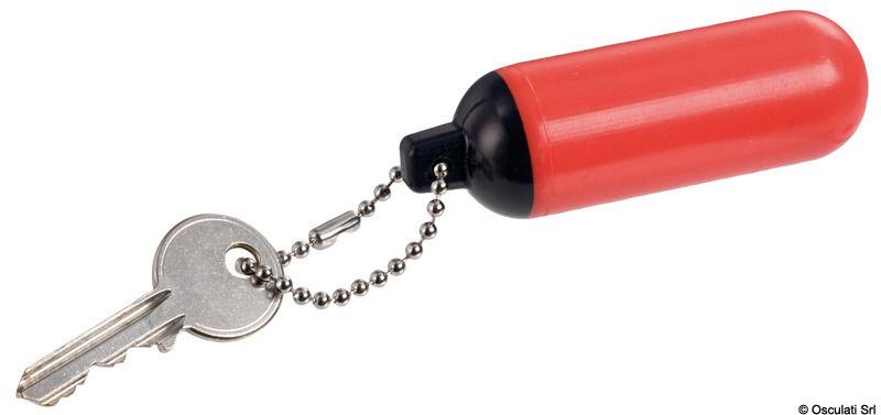 Portachiavi parabordo allungato rosso/blu