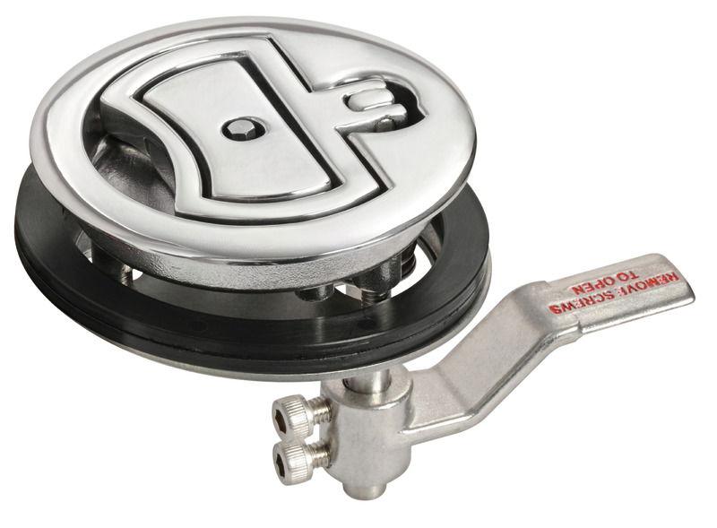 Alzapagliolo inox+serr. Ø90